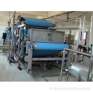 Endüstriyel Meyve Hamuru Suyu Extractor Makinesi